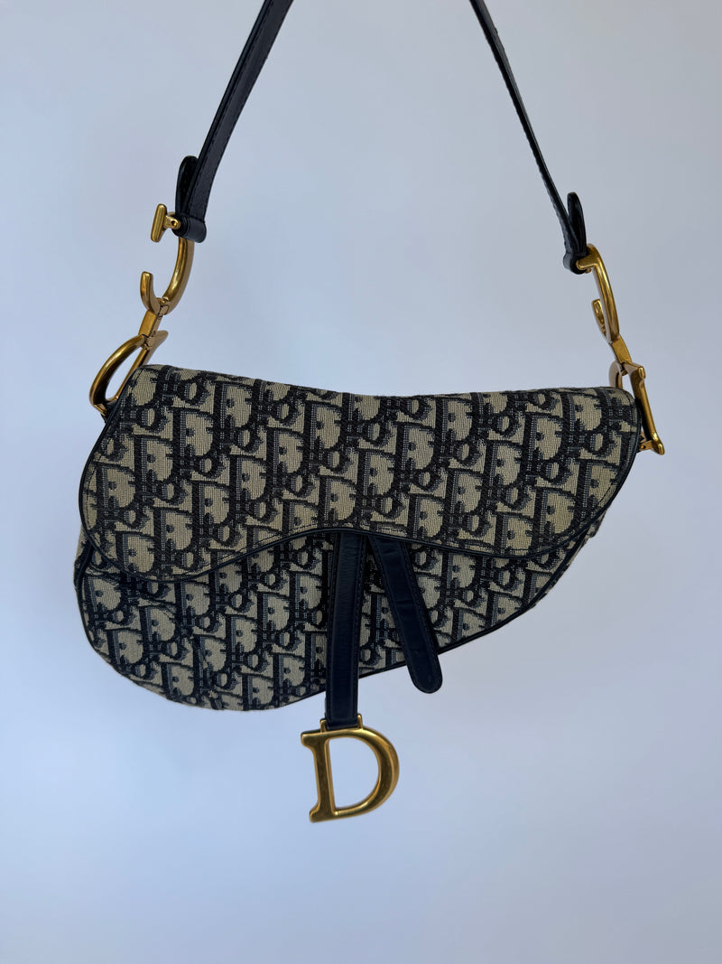 Christian Dior Oblique Saddle Bag