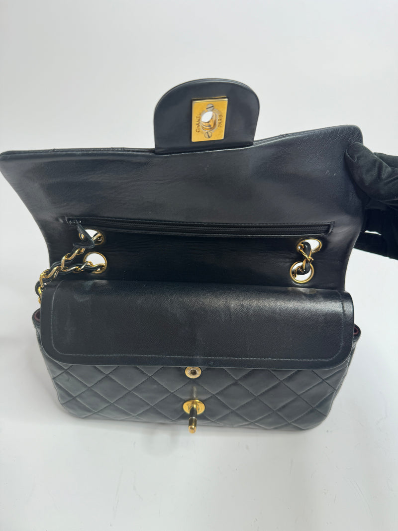 Chanel Vintage Small Classic Double Flap GHW