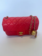 Chanel Mini Rectangular Lambskin Pearl Crush Flap Bag