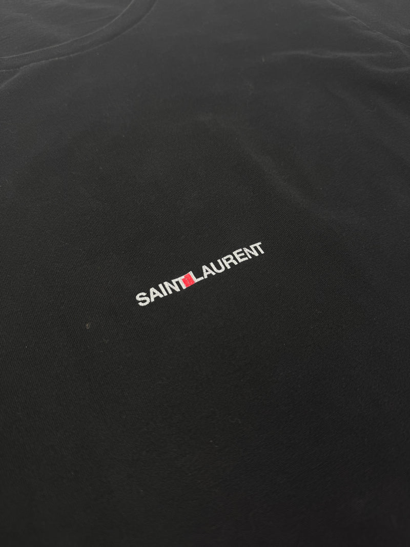 Saint Laurent  Logo T-Shirt (Size M/ UK10)