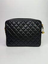 Chanel Diamond Quilted Camera Bag