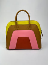 Hermès Bolide 30 Rainbow Sunrise Handbag