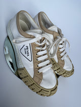 Prada Wheel gabardine Sneakers (Size 38.5 / UK5.5)