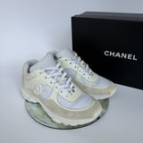 Chanel CC Logo Sneakers(Size 37.5/UK 4.5)