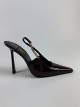 Saint Laurent Blake Chain-Embellished Pumps (Size 40/UK7)