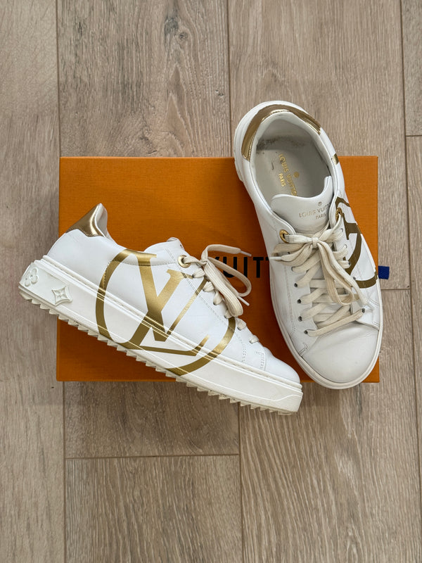 Louis Vuitton Time Out Sneakers (Size 38 /UK 5)