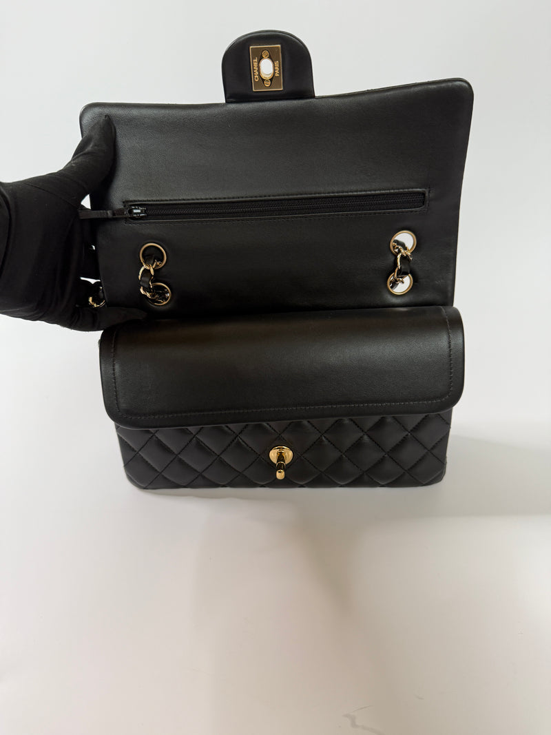 Chanel Medium Classic Flap Black Lambskin GHW