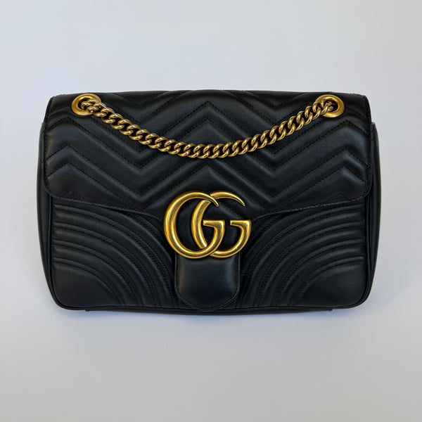 Gucci GG Medium Marmont Matelasse Shoulder Bag