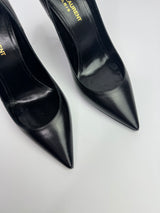 Saint Laurent Black Zoe 105 Heels (Size 38/UK 5)