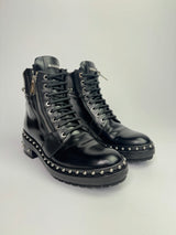 Balmain Studded Ranger Army Boots (Size 38.5/UK5.5)