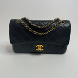 Chanel Vintage Small Classic Double Flap GHW