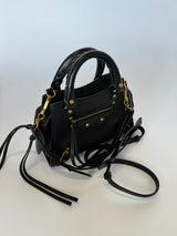 balenciaga black mini neo city classic bag