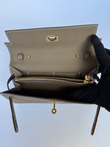 Hermès Kelly On The Go In Etoupe Epsom GHW