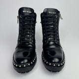 Balmain Studded Ranger Army Boots (Size 38.5/UK5.5)