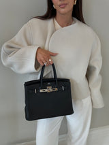 Hermès Birkin 30 In Black Togo PHW