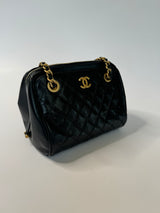 Chanel Quilted Bowler Bag