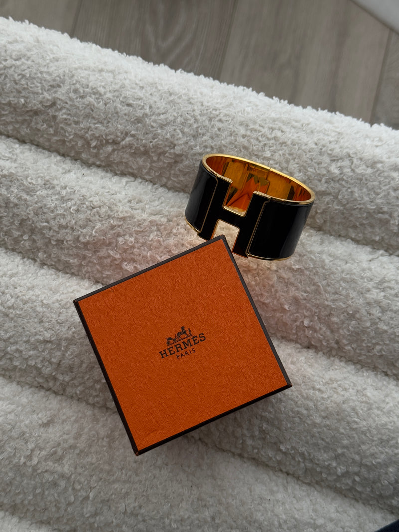 Hermès Extra Wide H Clic Bracelet