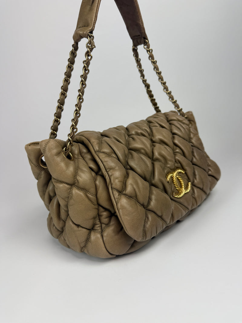 Chanel CC Quilted Tote Bag