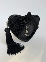 Saint Laurent Heart Clutch Bag