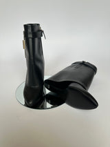 Givenchy Shark Lock Ankle Boots In Leather (Size 38/UK5)