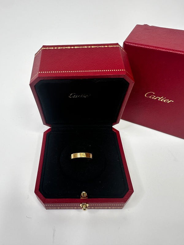 Cartier Love Ring In 18kt Yellow Gold (Size 51)