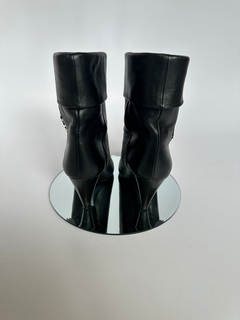 Saint Laurent Liz 85 Boots (Size 37/UK4)