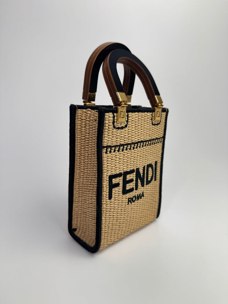 Fendi Mini Sunshine Tote Bag