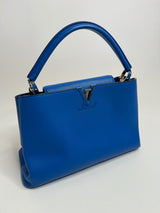 Louis Vuitton Capucines MM Bag In Blue