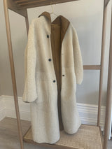 Christian Dior Manteau Shearling Reversible Jacket  (Size 42/14)