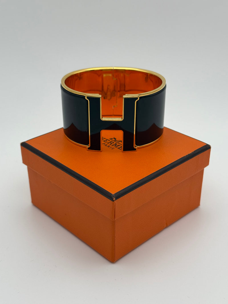 Hermès Extra Wide H Clic Bracelet