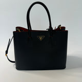 Prada Saffiano Cuir Double Tote Bag