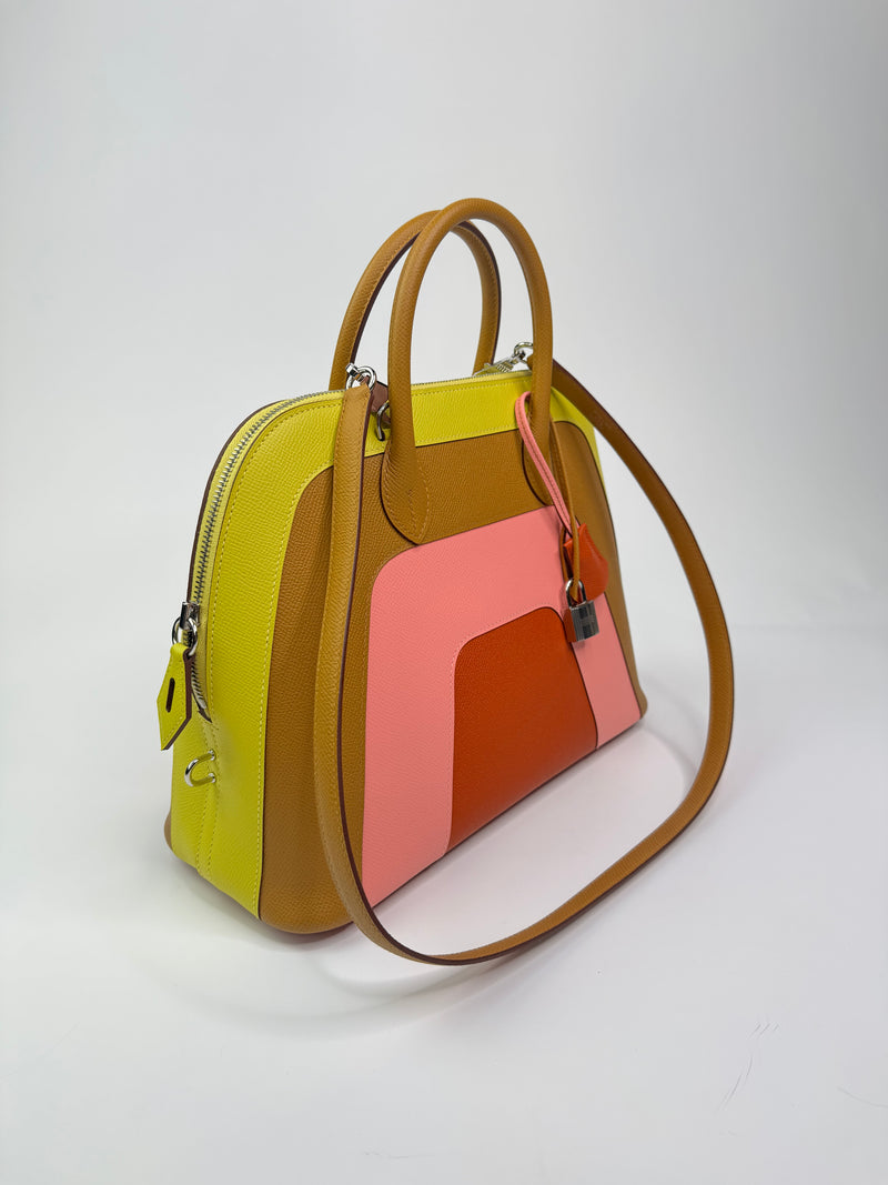 Hermès Bolide 30 Rainbow Sunrise Handbag