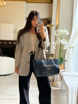 Chanel Deauville Small Tote Bag With GHW