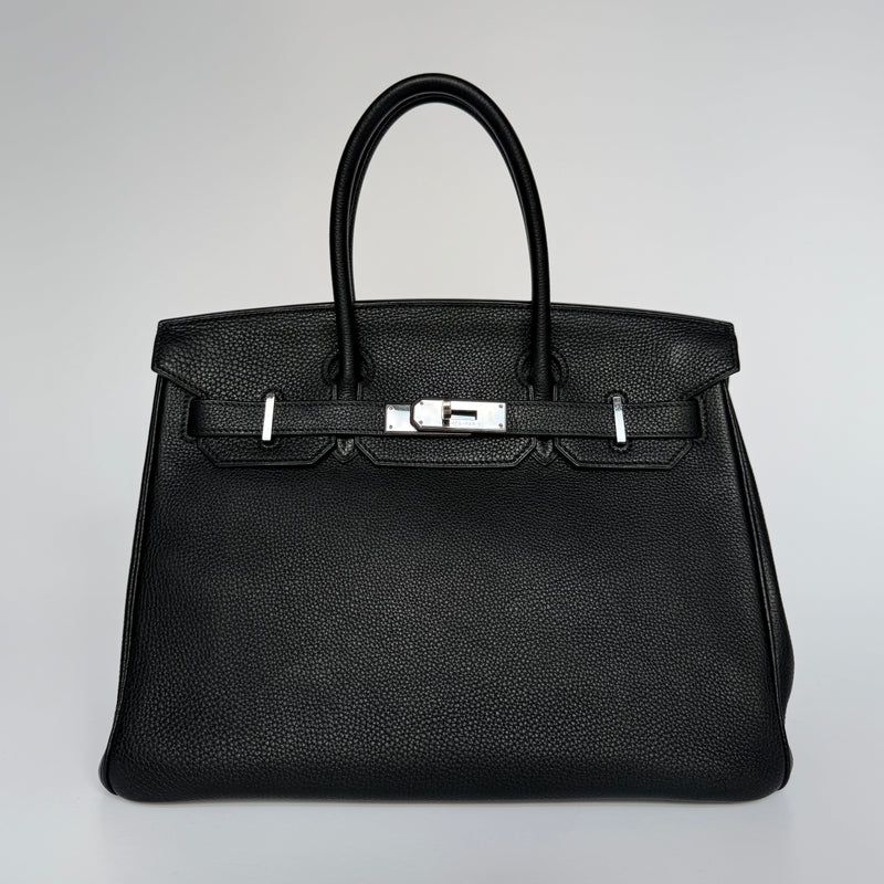 Hermès Birkin 30 In Black Togo PHW