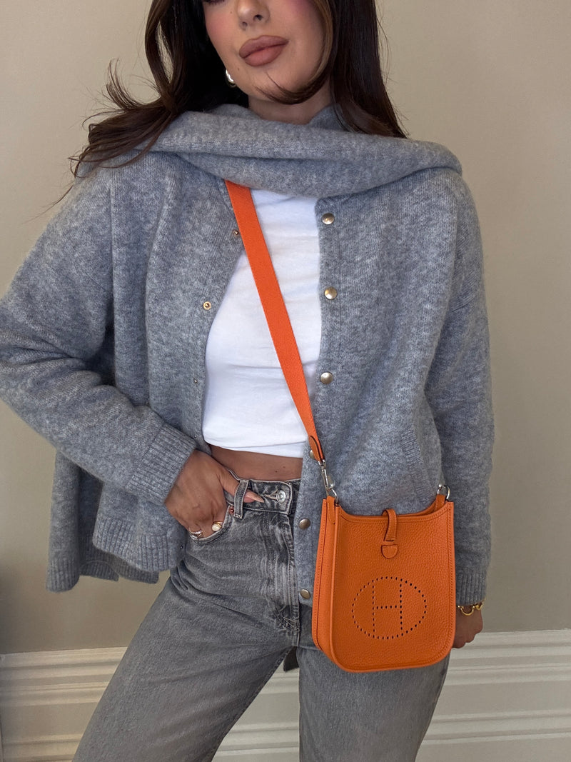 Hermès Evelyne TPM In Orange Clemence PHW