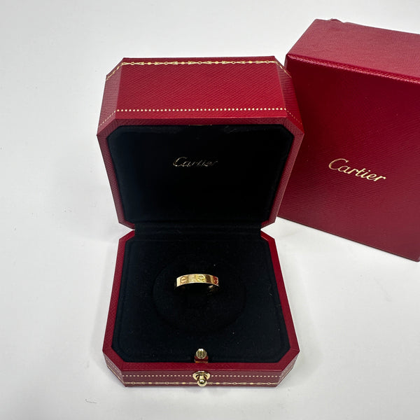 Cartier Love Ring In 18kt Yellow Gold (Size 51)