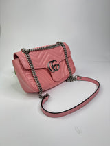 Gucci GG Small Marmont Matelasse Shoulder Bag