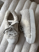 Miu Miu Shearling Sneakers (Size 39.5/UK6.5)