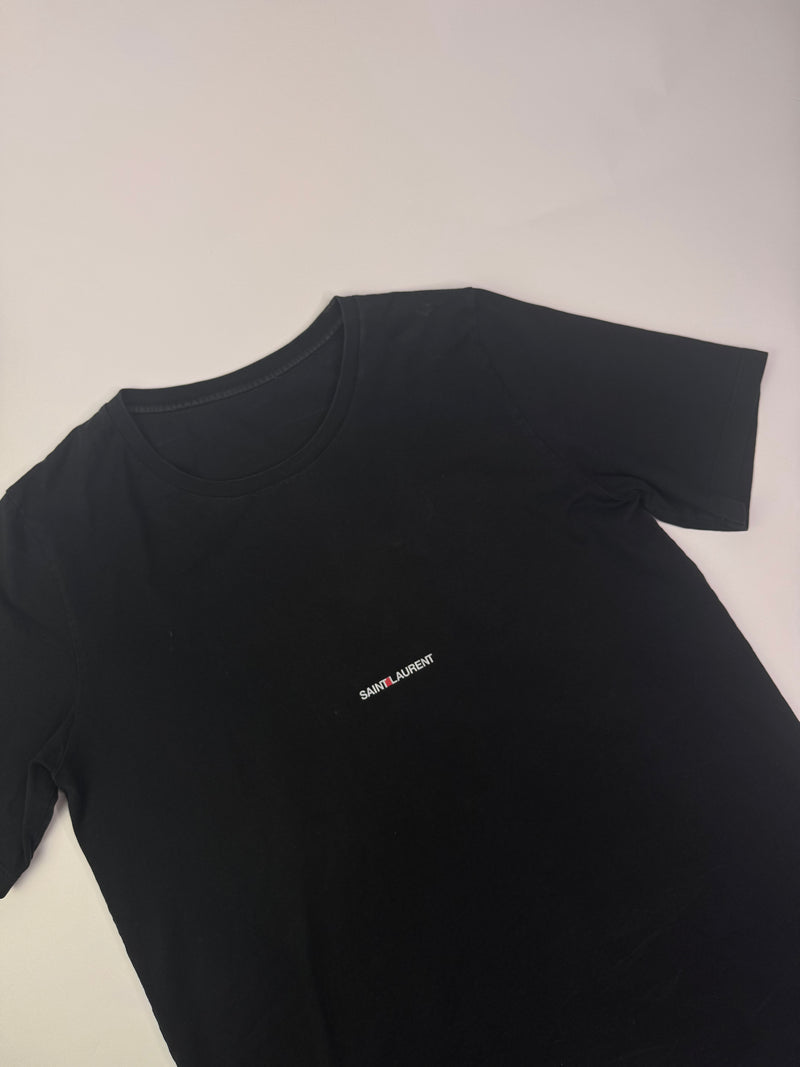 Saint Laurent  Logo T-Shirt (Size M/ UK10)