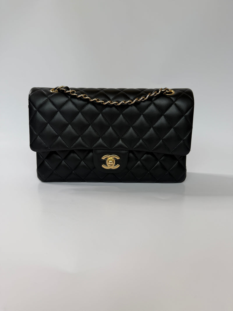 Chanel Medium Classic Flap Black Lambskin GHW