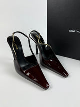 Saint Laurent Blake Chain-Embellished Pumps (Size 40/UK7)