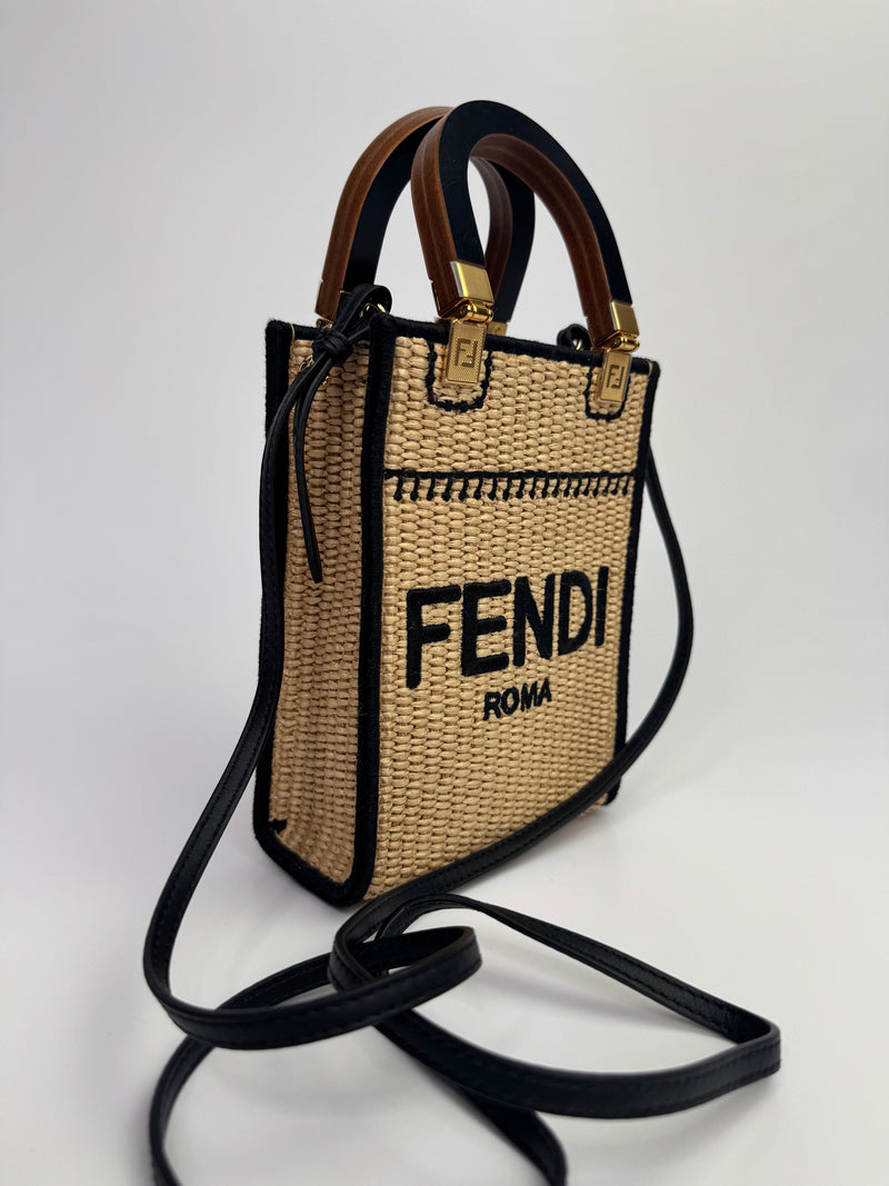 Fendi Mini Sunshine Tote Bag