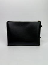 LOEWE Logo Print Leather Pouch