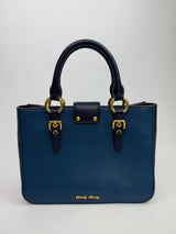 Miu Miu Madras Bi Colour Tote Bag