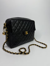 Chanel Diamond Quilted Camera Bag