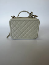 Chanel CC Filigree Vanity Case