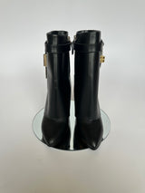 Givenchy Shark Lock Ankle Boots In Leather (Size 38/UK5)