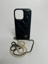Chanel CC Pearl IPhone Case