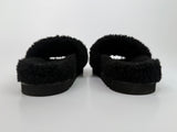 Louis Vuitton Shearling Bom Dia Flat Mules (Size 39/UK6)