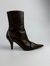 Christian Dior Ankle Boots  (Size 37.5/UK4.5)